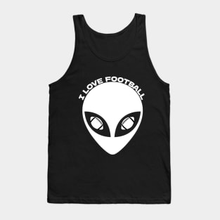 I Love American Football Tank Top